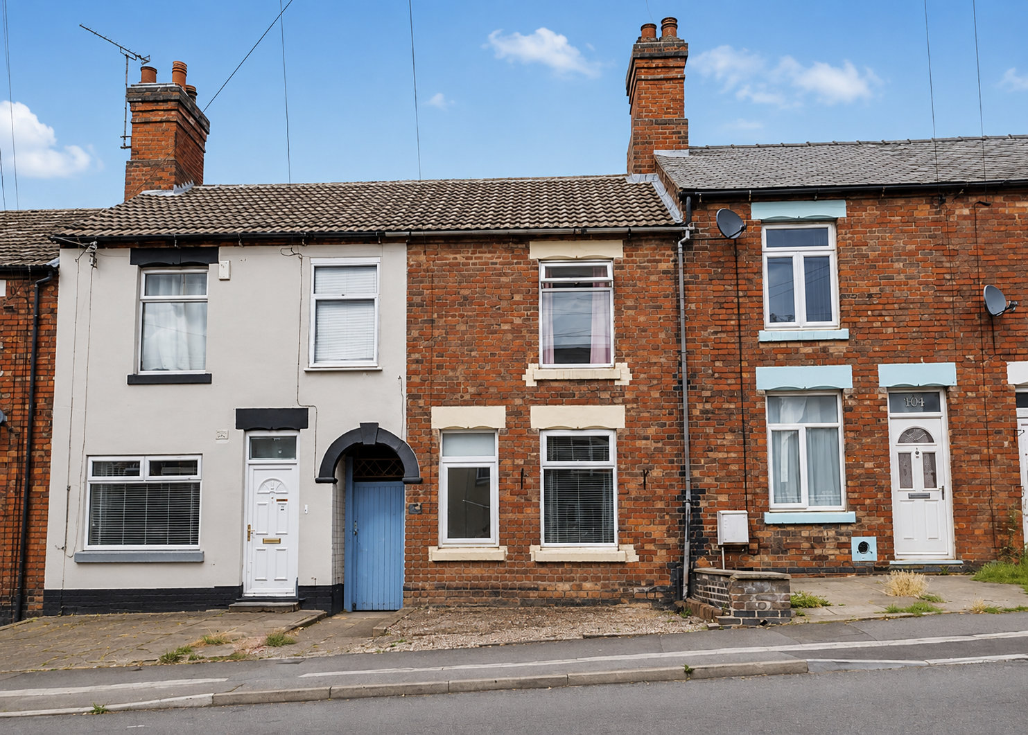 2 bedroom terraced house for sale, Swadlincote Road, Swadlincote, DE11