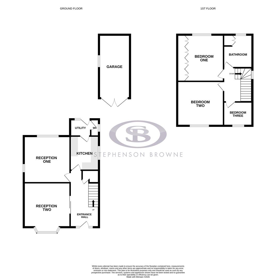 Floor plan, 3 bedroom house for sale, Moss Lane, Sandbach, CW11