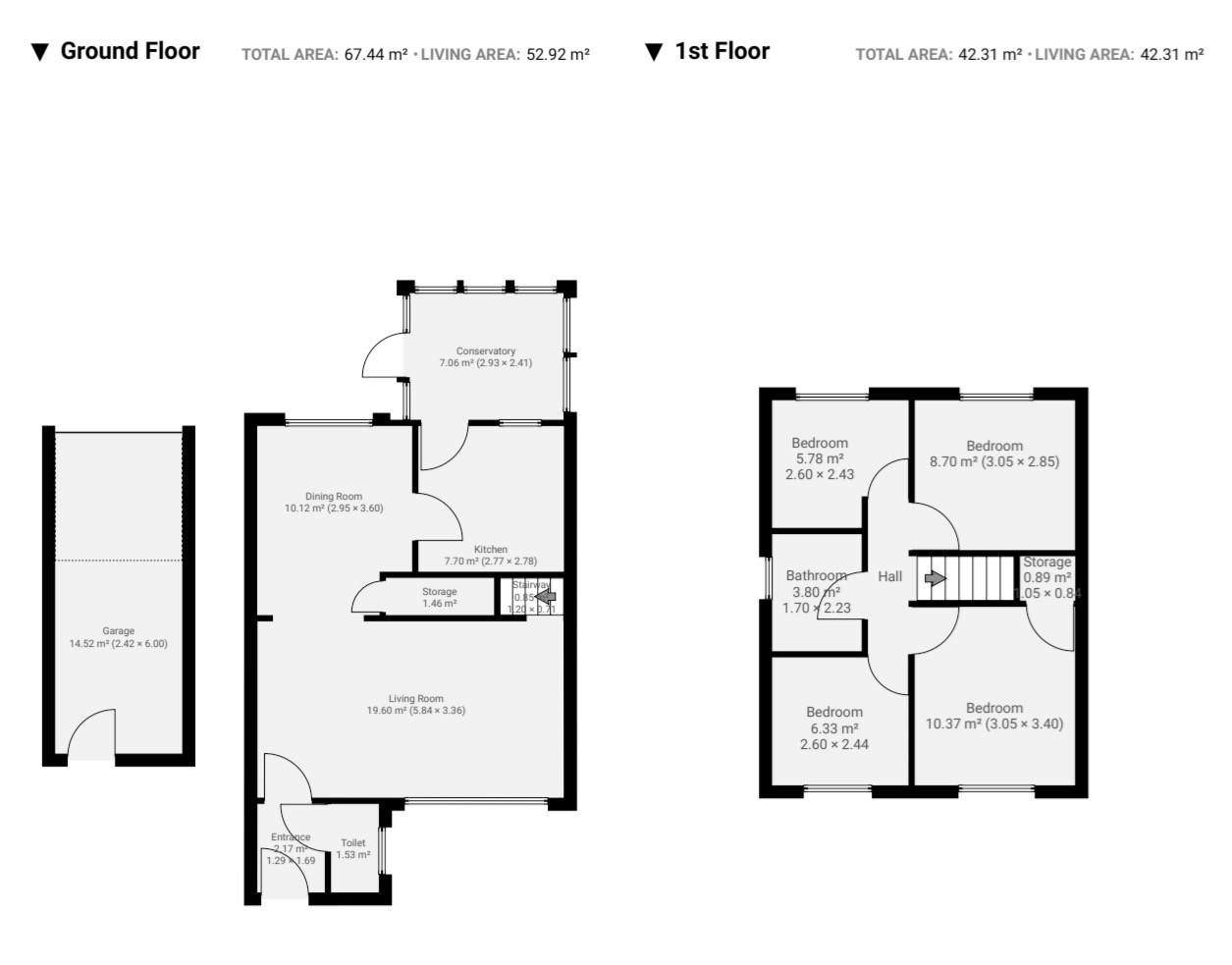 Floor plan, 4 bedroom detached house for sale, Broad Lane, Coventry, CV5