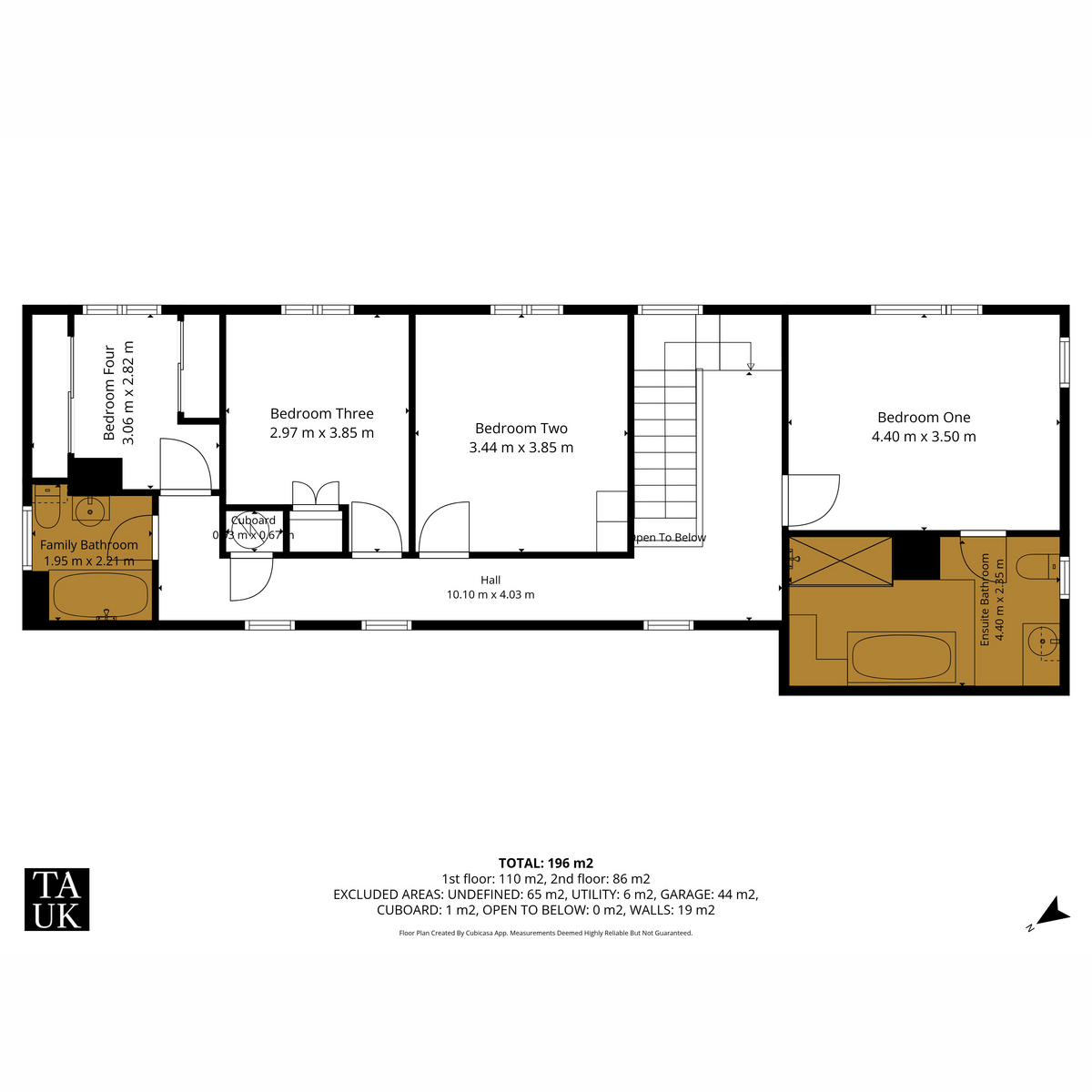 Floorplan, 4 bedroom for sale, Number Seven Tanners Lane, Corby Glen, Grantham, NG33