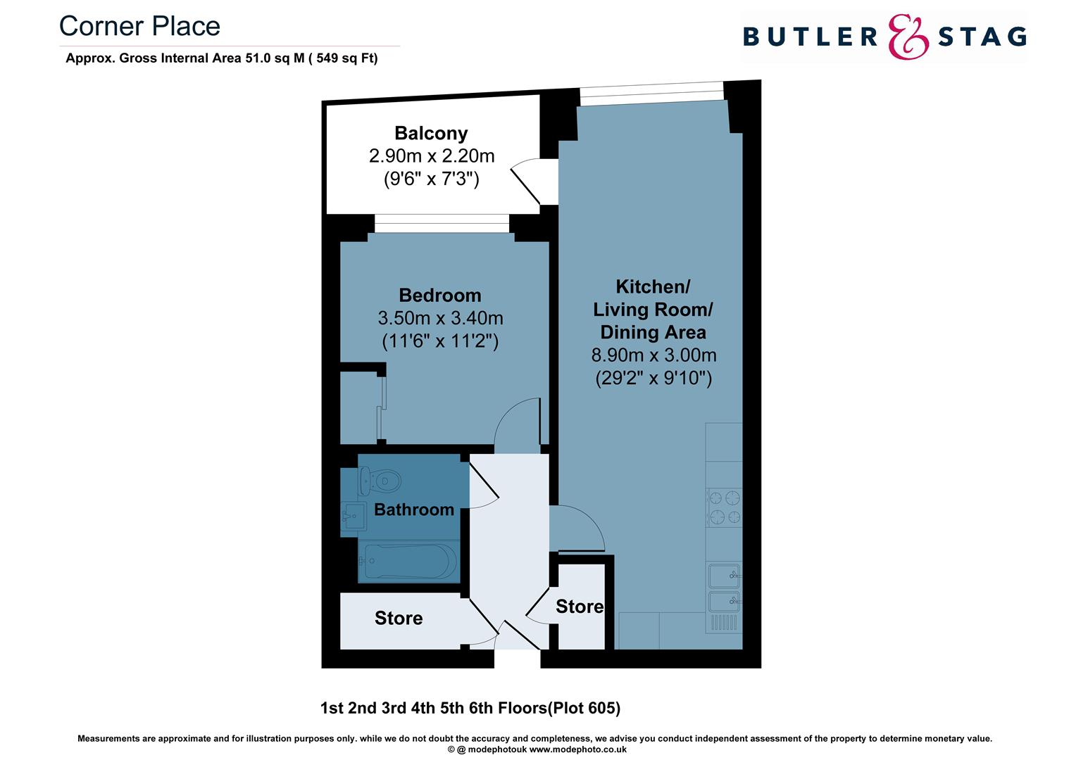 Floor plan, 1 bedroom apartment for sale, Witan Street, London, E2