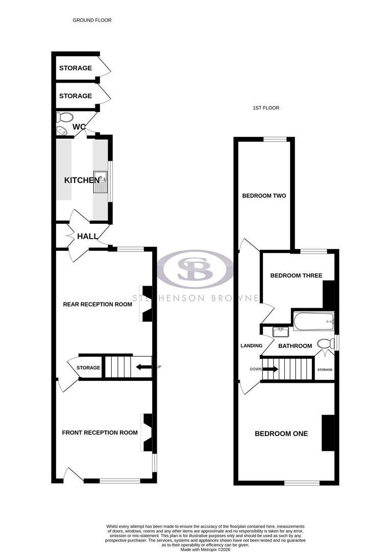 Floor plan, 3 bedroom house for sale, Nantwich Road, Stoke-On-Trent, ST7