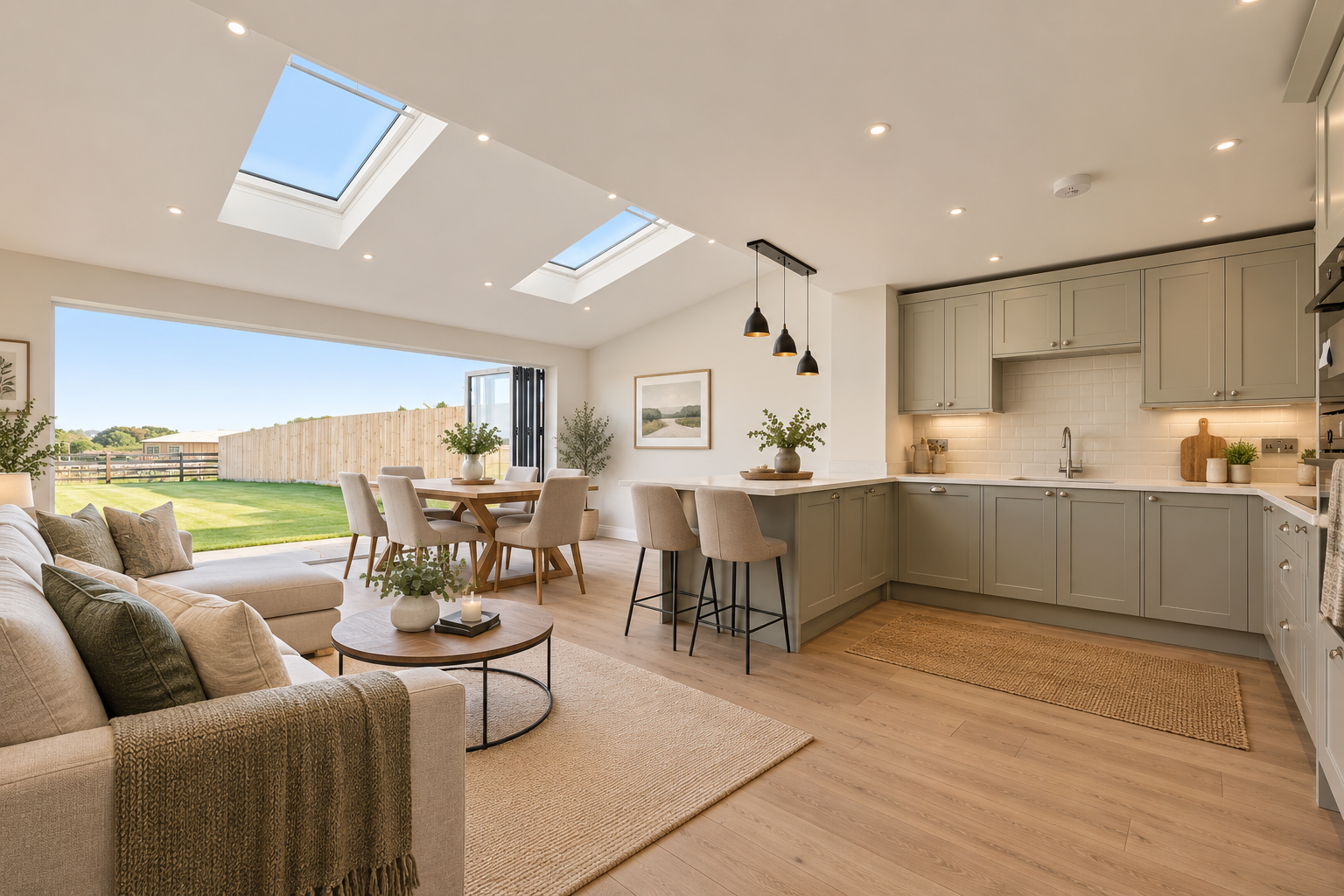 4 bedroom detached house for sale, Field View, Kirby Bellars, LE14