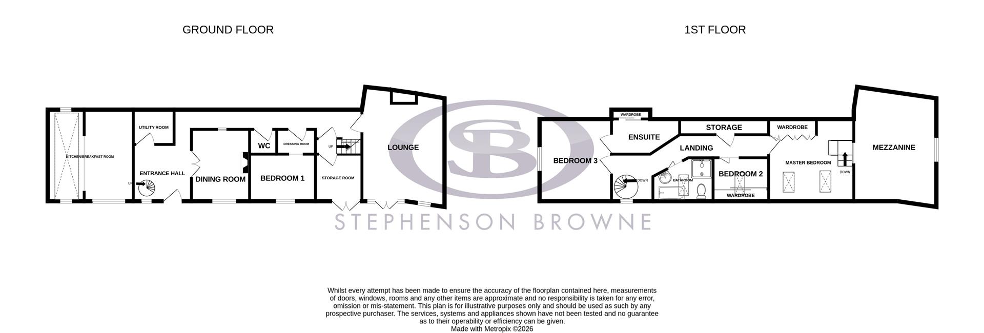 Floor plan, 4 bedroom house for sale, St. Andrews Court Atholl Avenue, Crewe, CW2