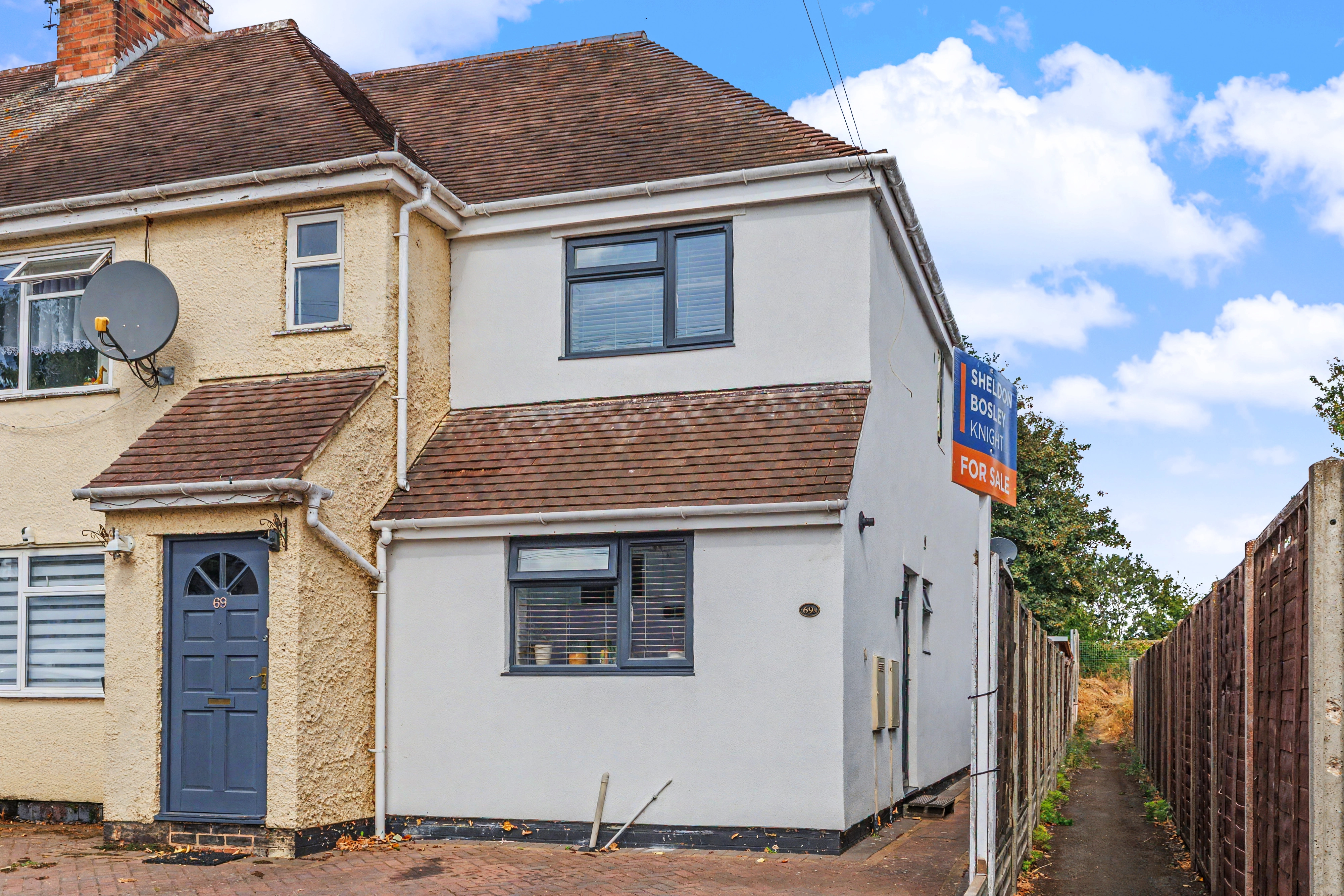 2 bedroom end of terrace house for sale, Rynal Place, Evesham, WR11