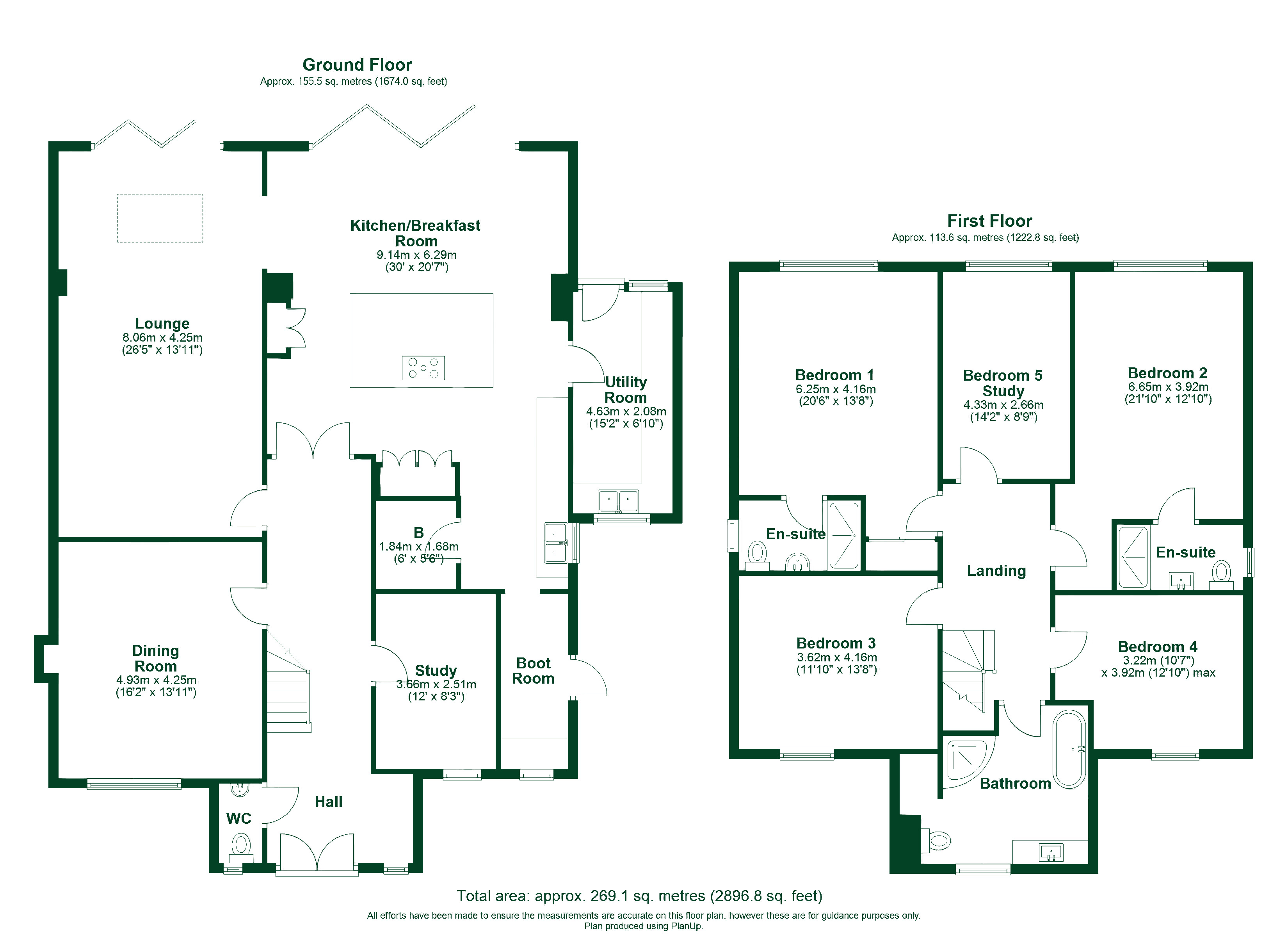 Floorplan, 5 bedroom detached house for sale, Devlin House, Leamington Spa, CV33