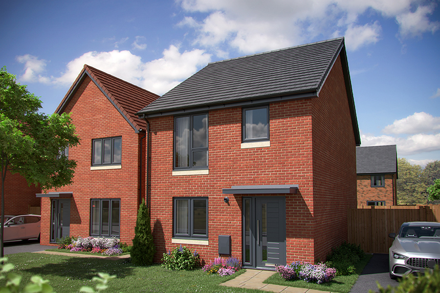 3 bedroom semi detached house for sale, Plot 314 (The Jackdaw), Nuneaton, CV11