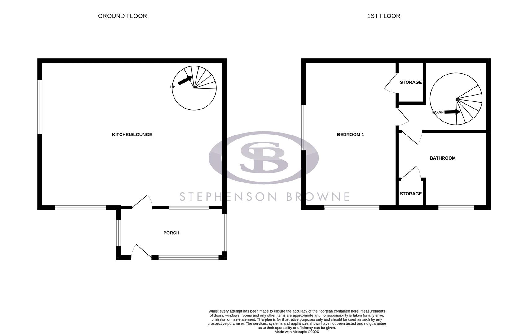 Floor plan, 1 bedroom flat for sale, Sycamore Avenue, Congleton, CW12