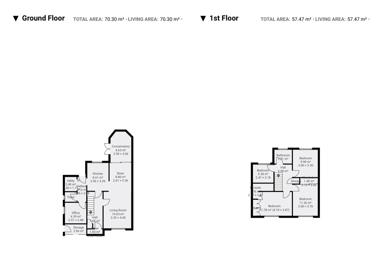 Floor plan, 4 bedroom detached house for sale, Broad Lane, Coventry, CV5