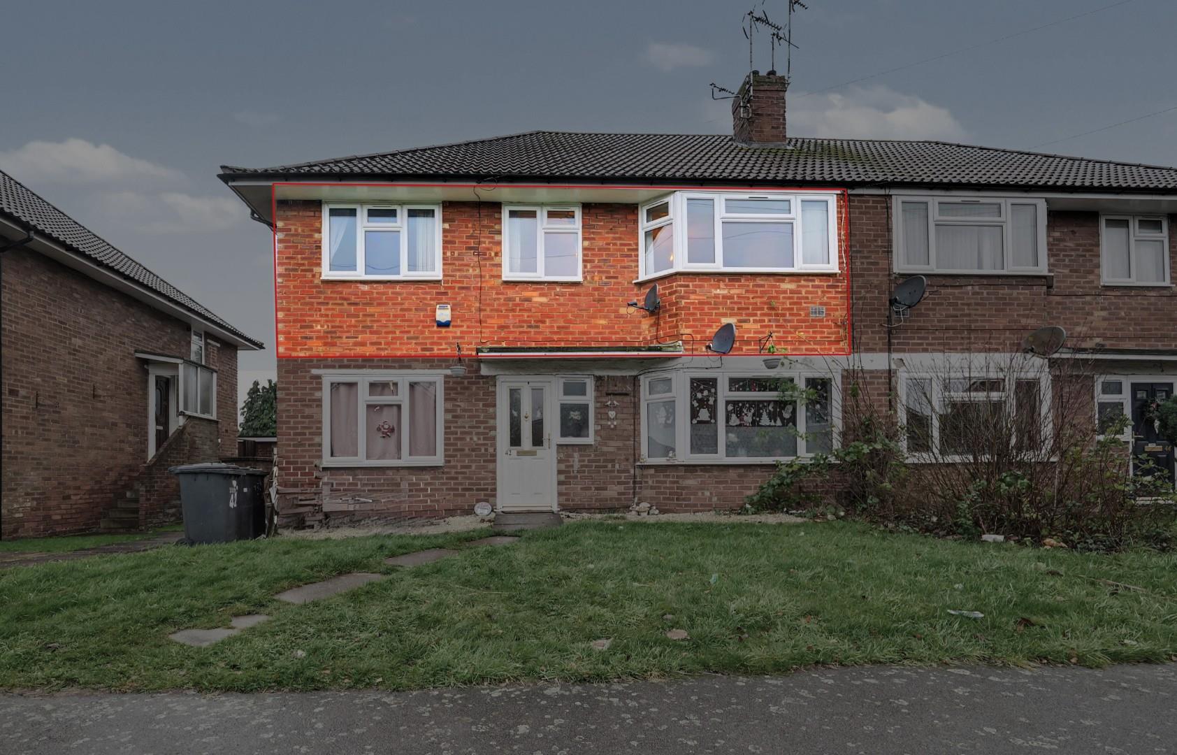 2 bedroom semi detached maisonette for sale, Mitchell Road, Bedworth, CV12