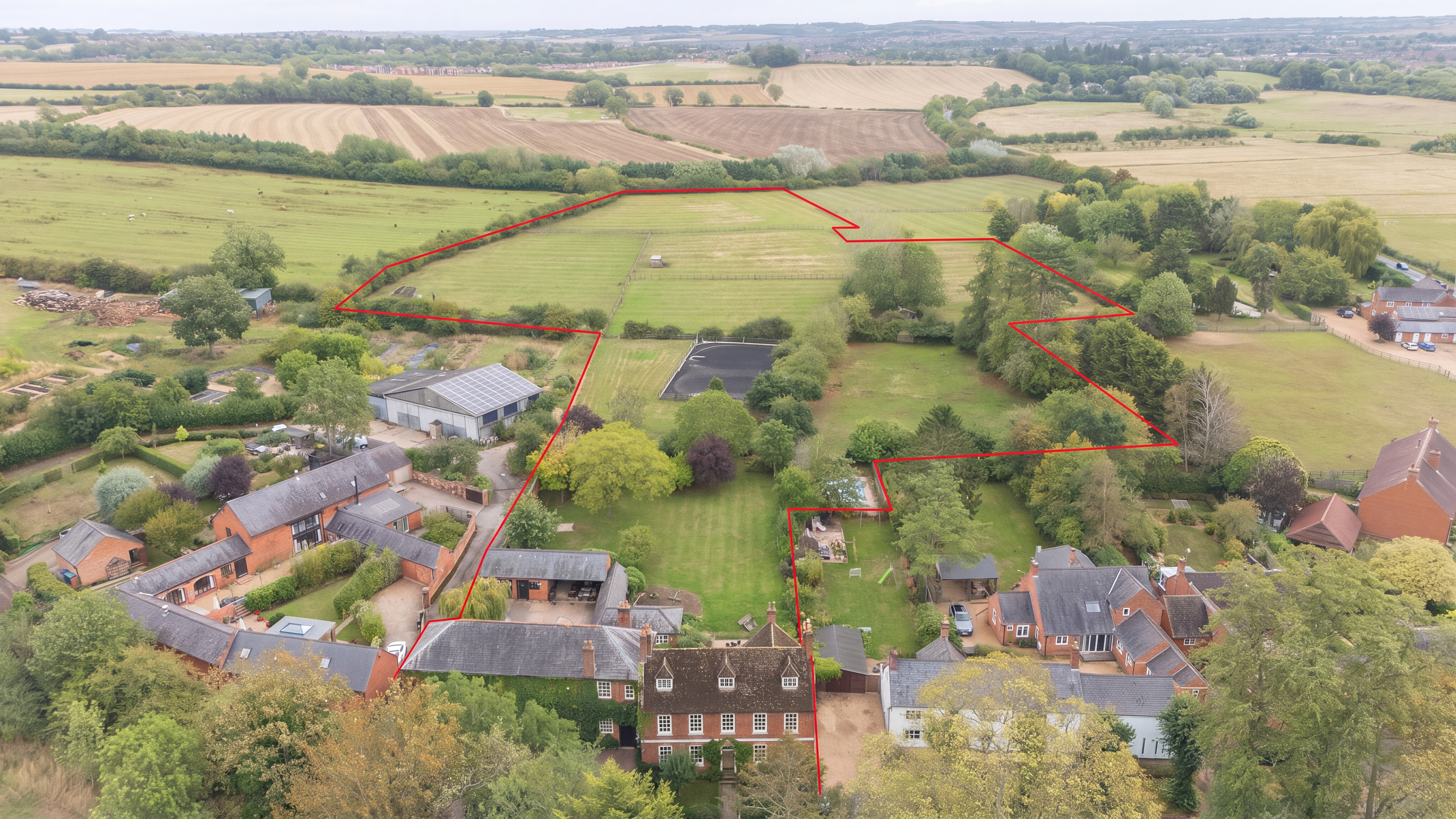 6 bedroom detached equestrian facility for sale, Manor Farm The Green, Market Harborough, LE16