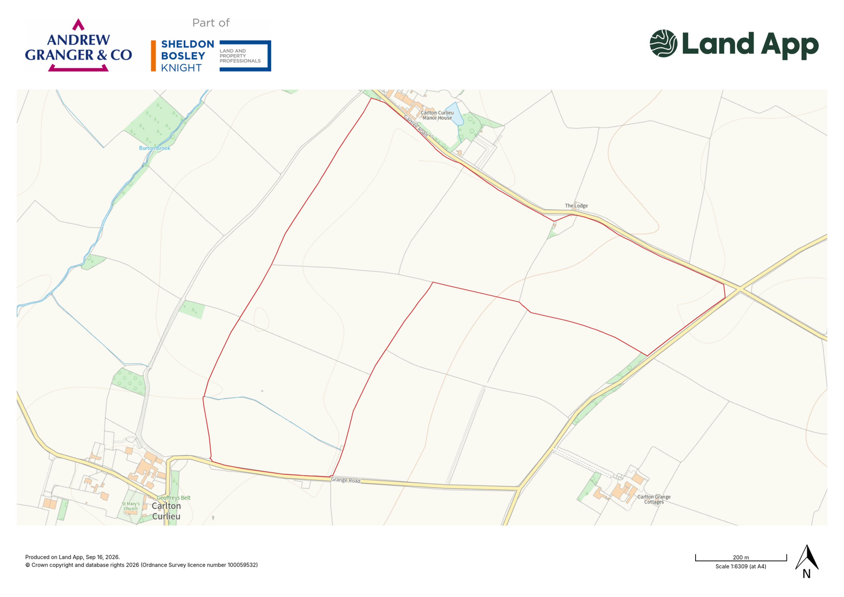 Floorplan, Farm land for sale, Land off Grange Road, Leicester, LE8