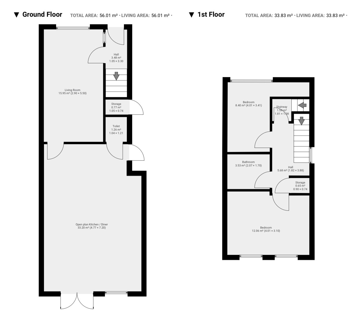 Floor plan, 3 bedroom semi detached house for sale, Highfield Lane, Coventry, CV7
