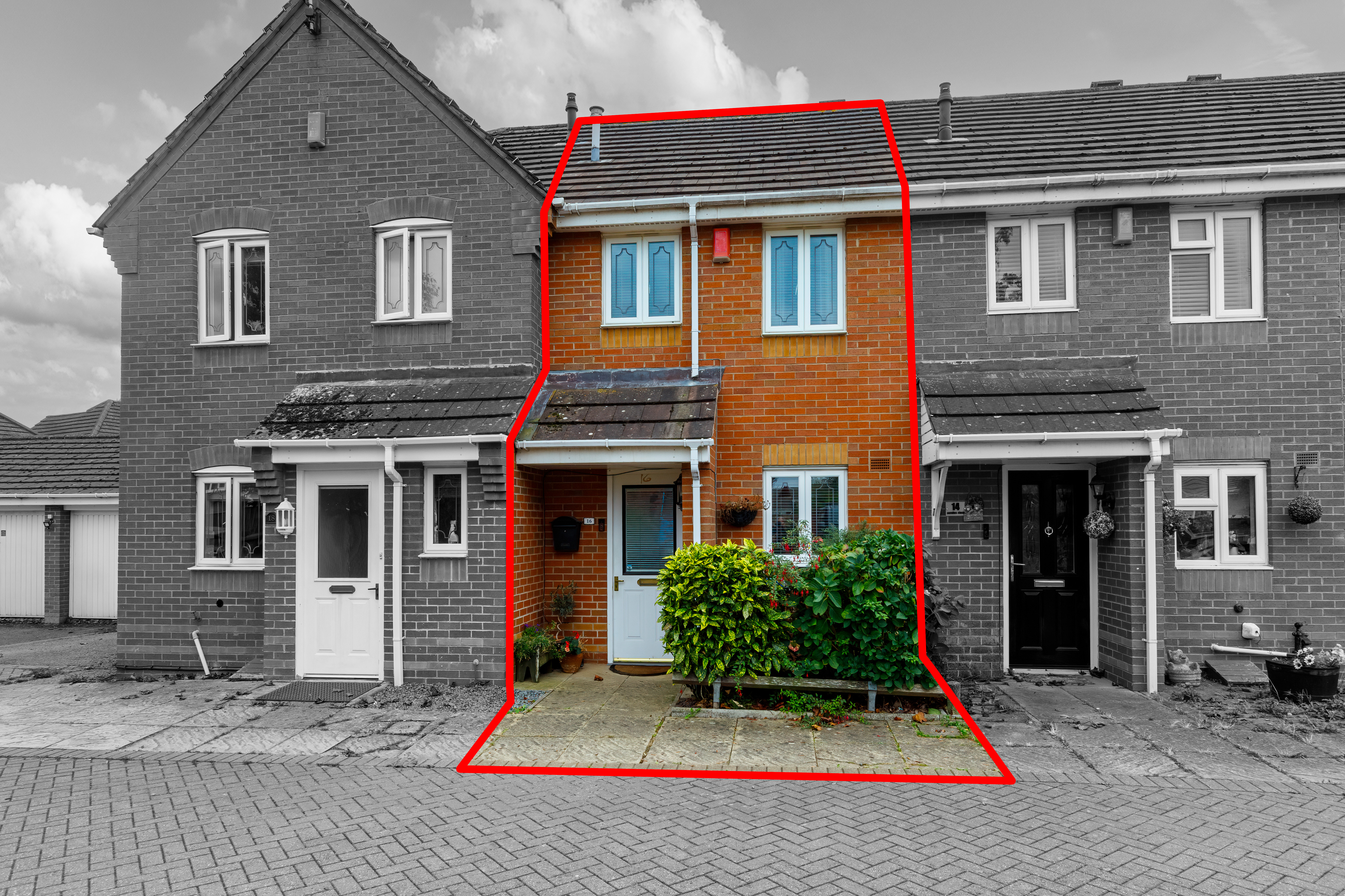 2 bedroom terraced house for sale, Parolles Close, Warwick, CV34