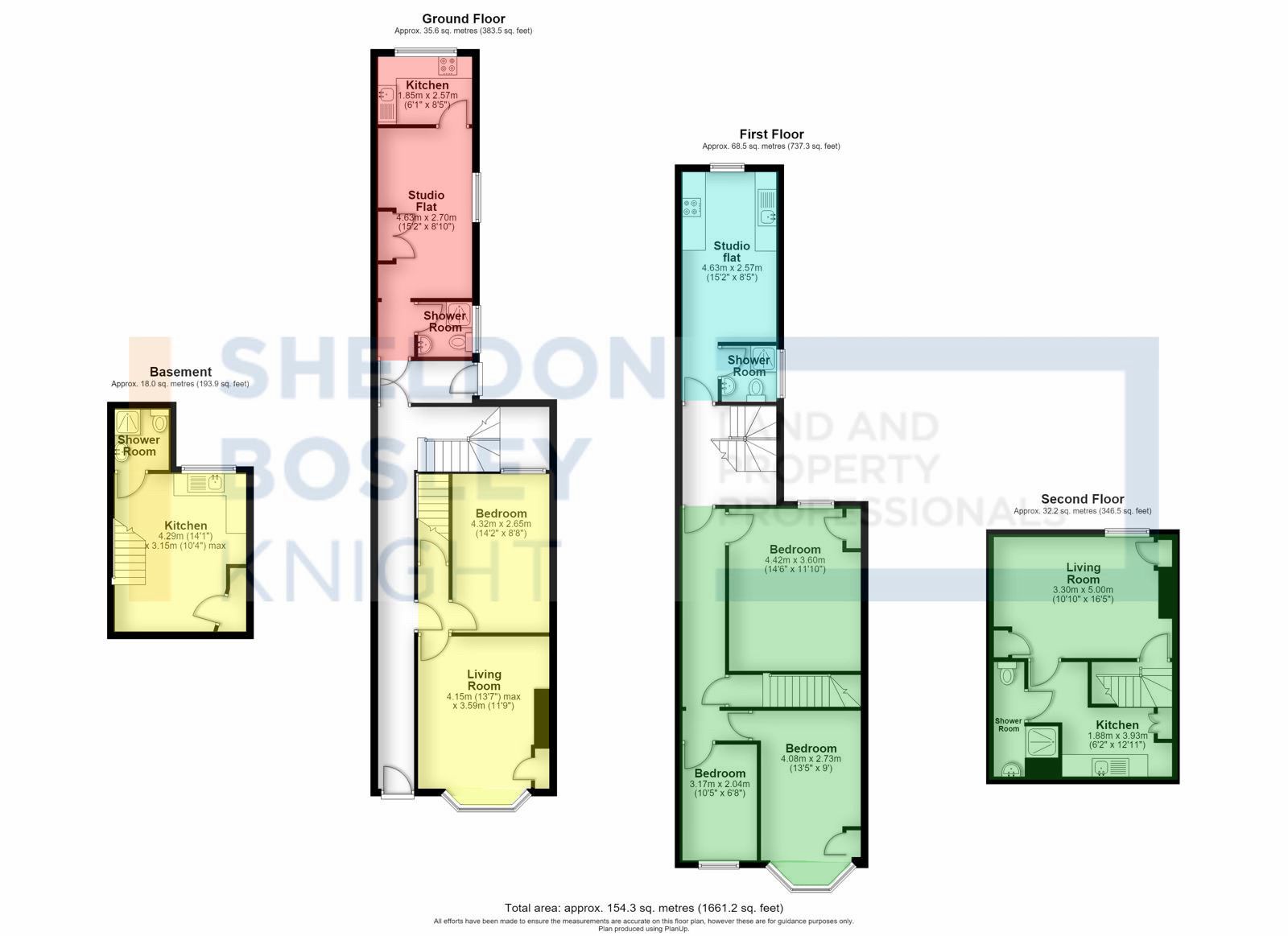 Floorplan, 6 bedroom mid-terraced house for sale, Middleborough Road, Coventry, CV1