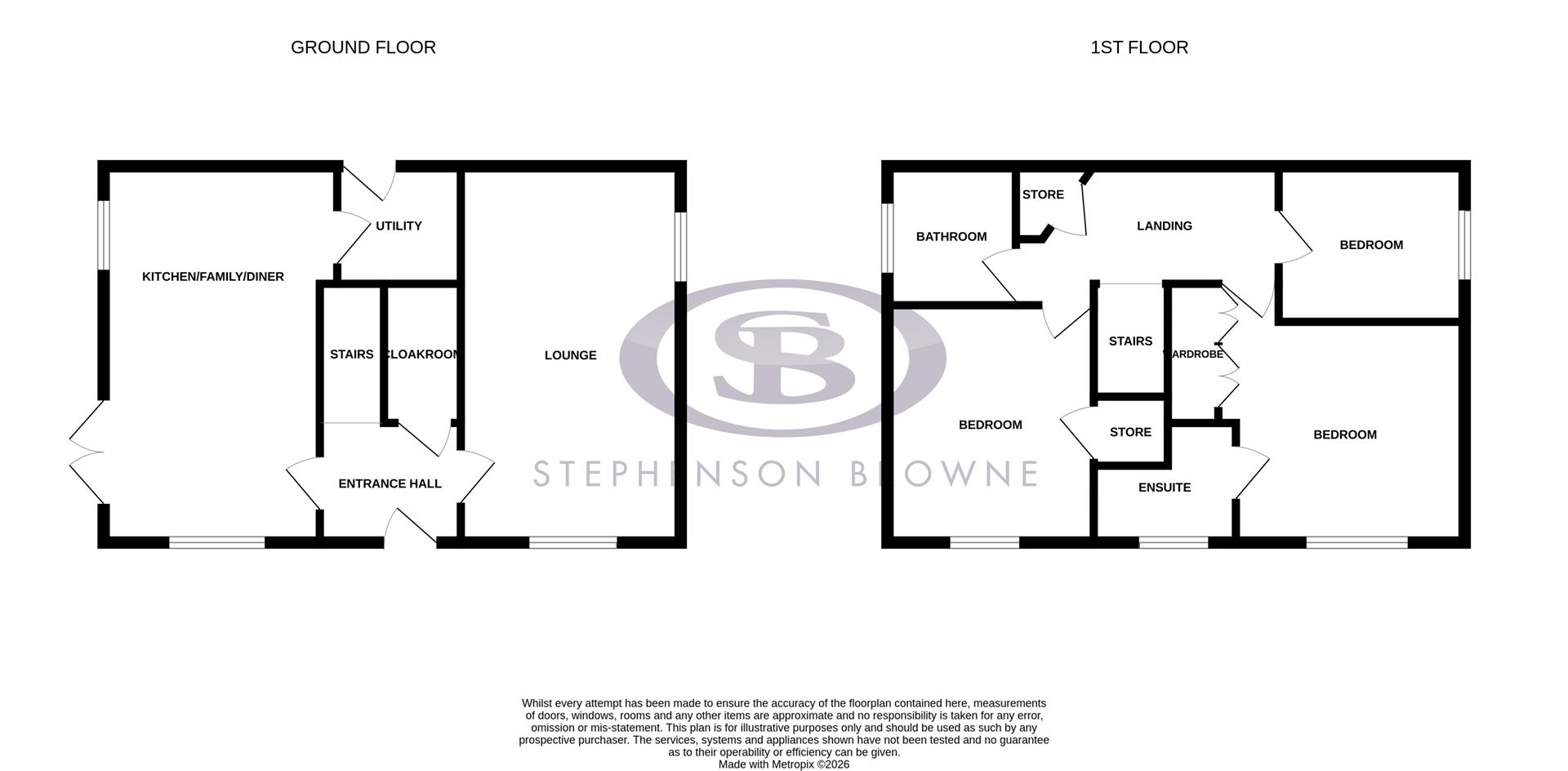 Floor plan, 3 bedroom other for sale, Clifford Fletcher Walk, Crewe, CW1