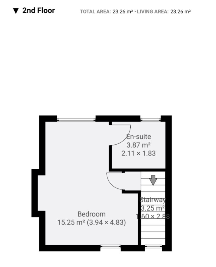 Floor plan, 4 bedroom mid-terraced house for sale, Abercorn Road, Coventry, CV5