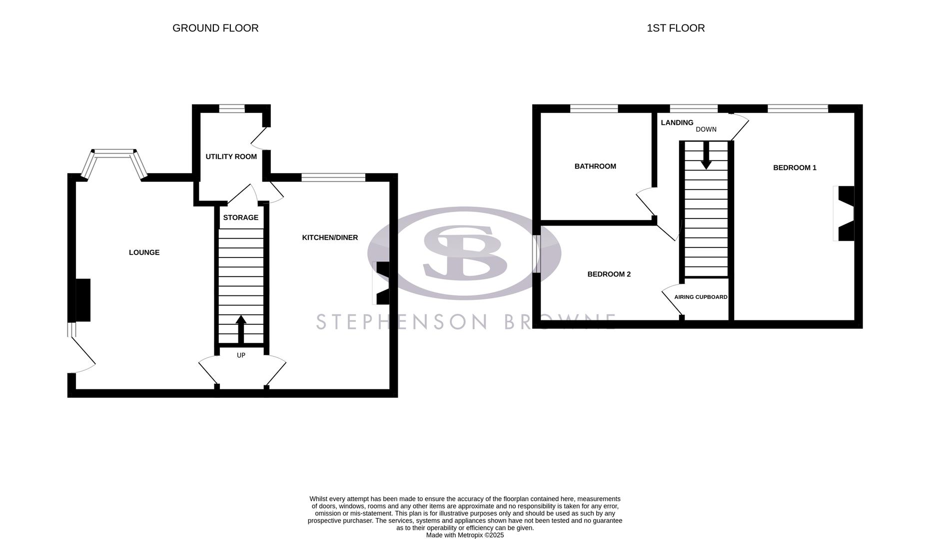 Floor plan, 2 bedroom other for sale, The Avenue, Newcastle, ST5