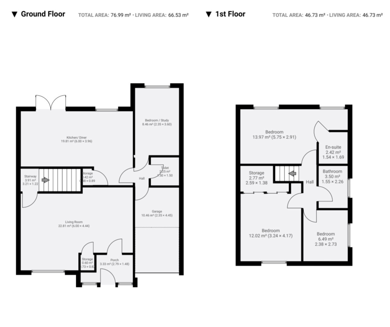 Floor plan, 4 bedroom semi detached house for sale, Needlers End Lane, Coventry, CV7