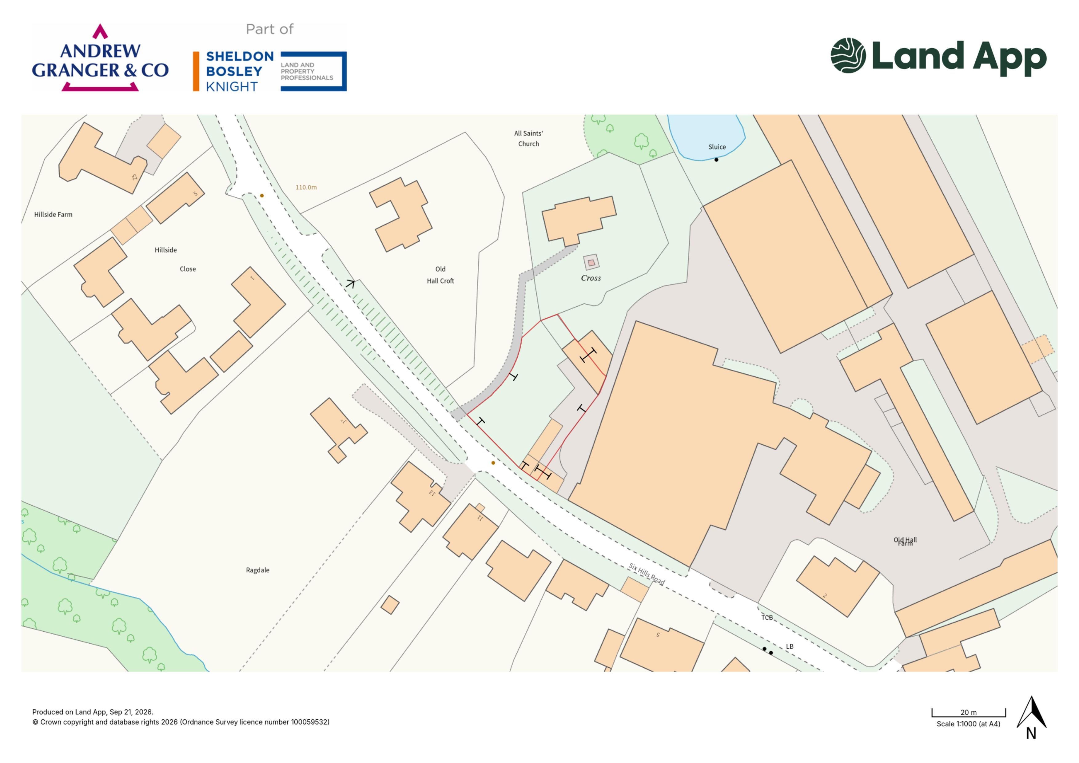 Floorplan, Barn for sale, Brick Barn Conversion at Ragdale, Leicestershire, LE14