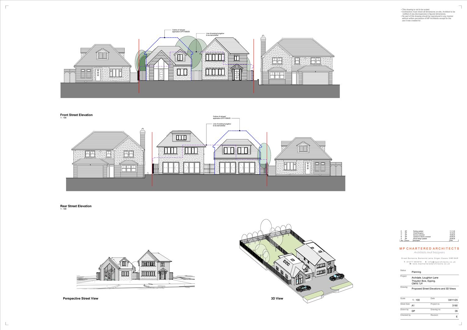Floor plan, 4 bedroom land (residential) for sale, Archdale Loughton Lane, Epping, CM16