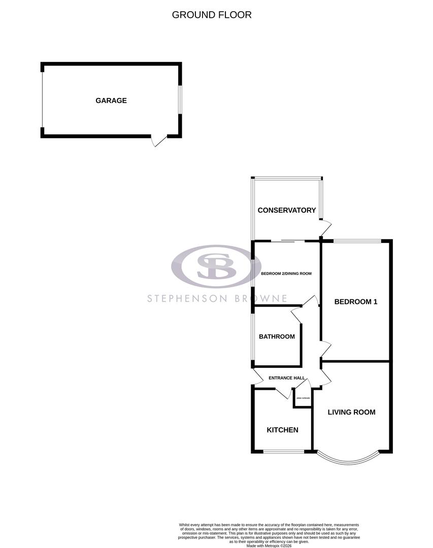 Floor plan, 2 bedroom house for sale, Athena Road, Stoke-On-Trent, ST1