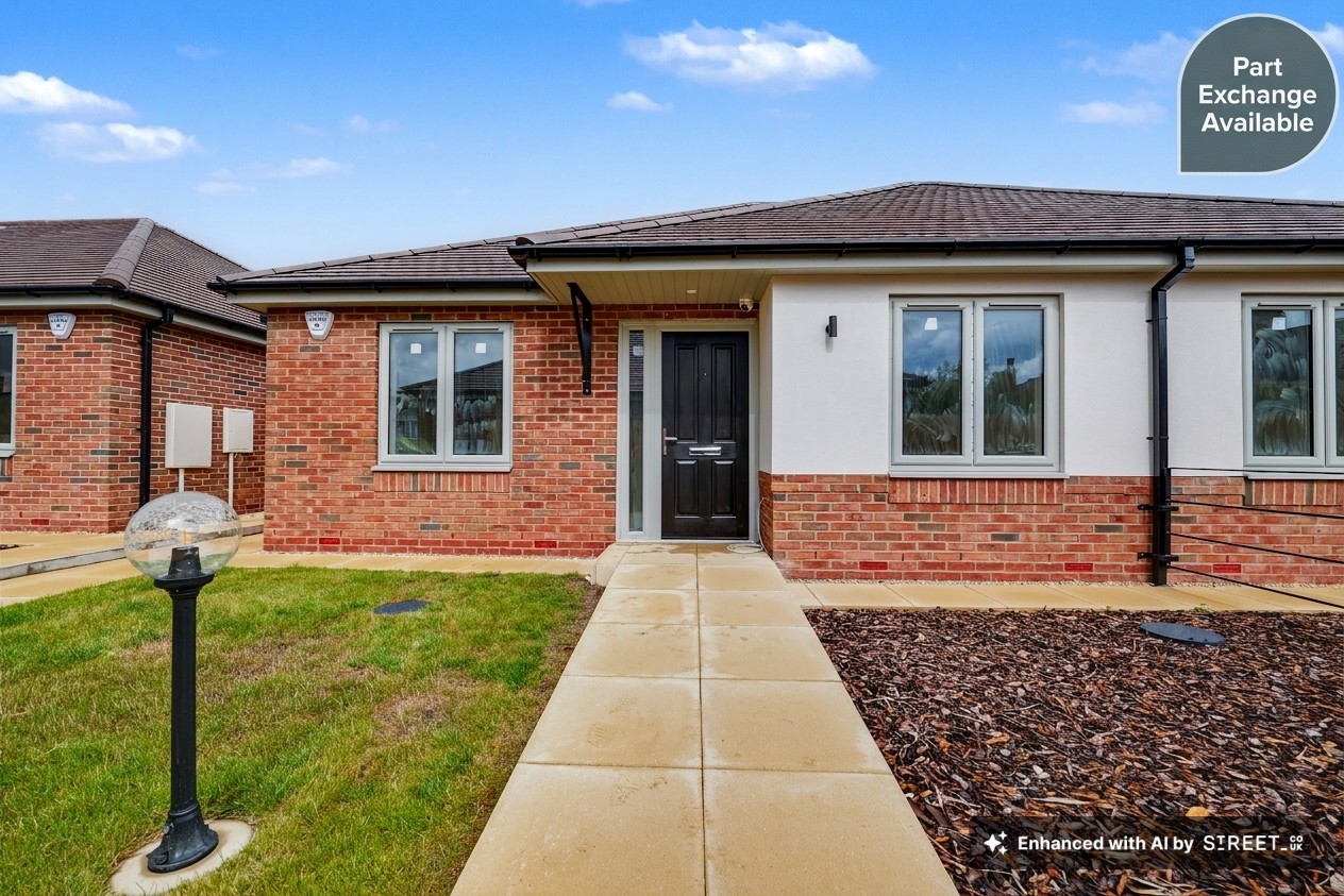 2 bedroom semi detached bungalow for sale, Plot 8 Hawksley Rise, Leicester, LE10