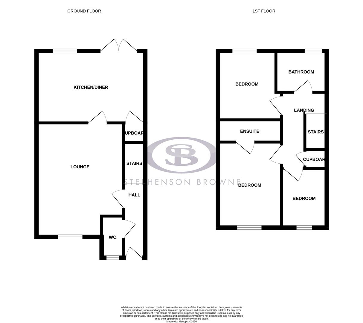 Floor plan, 3 bedroom other for sale, Wren Drive, Crewe, CW1