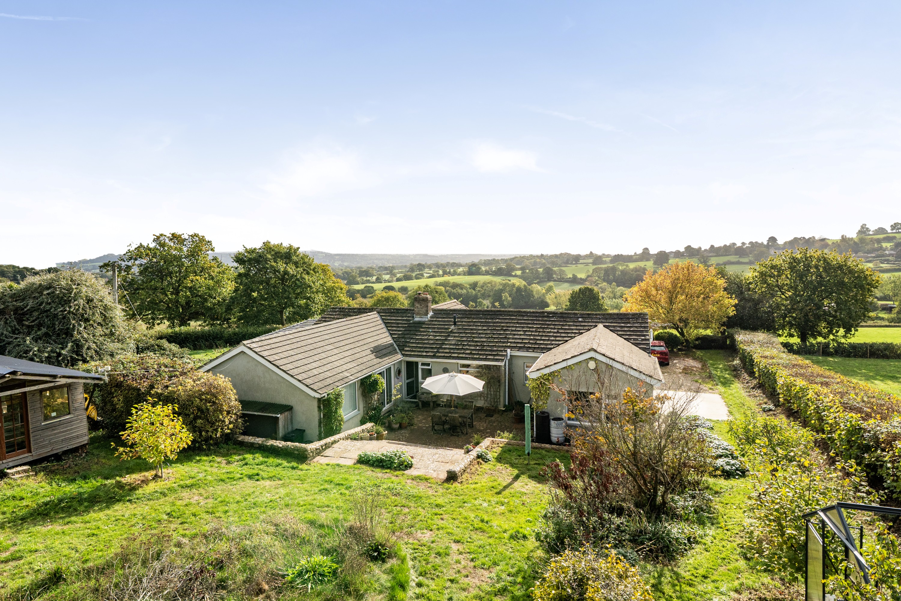 5 bedroom detached bungalow for sale, Hengrove Lodge Clayhanger Lane, Chard, TA20