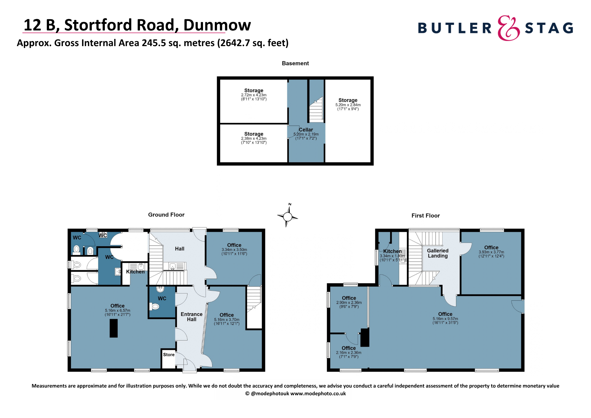 Floor plan, Office for sale, Dunmow Business Centre, Dunmow, CM6
