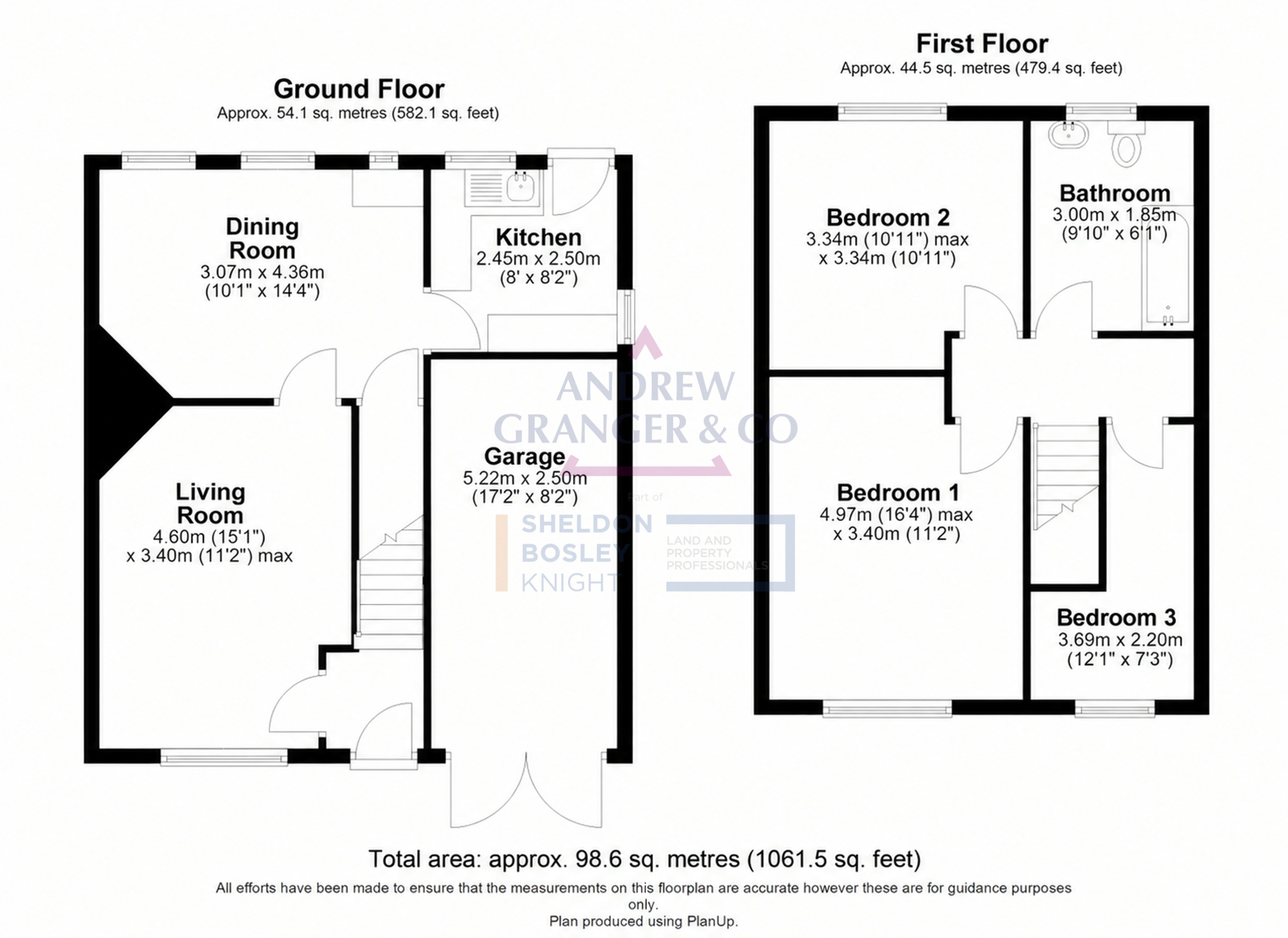Floorplan, 3 bedroom detached house for sale, Marsh Drive, Leicester, LE8