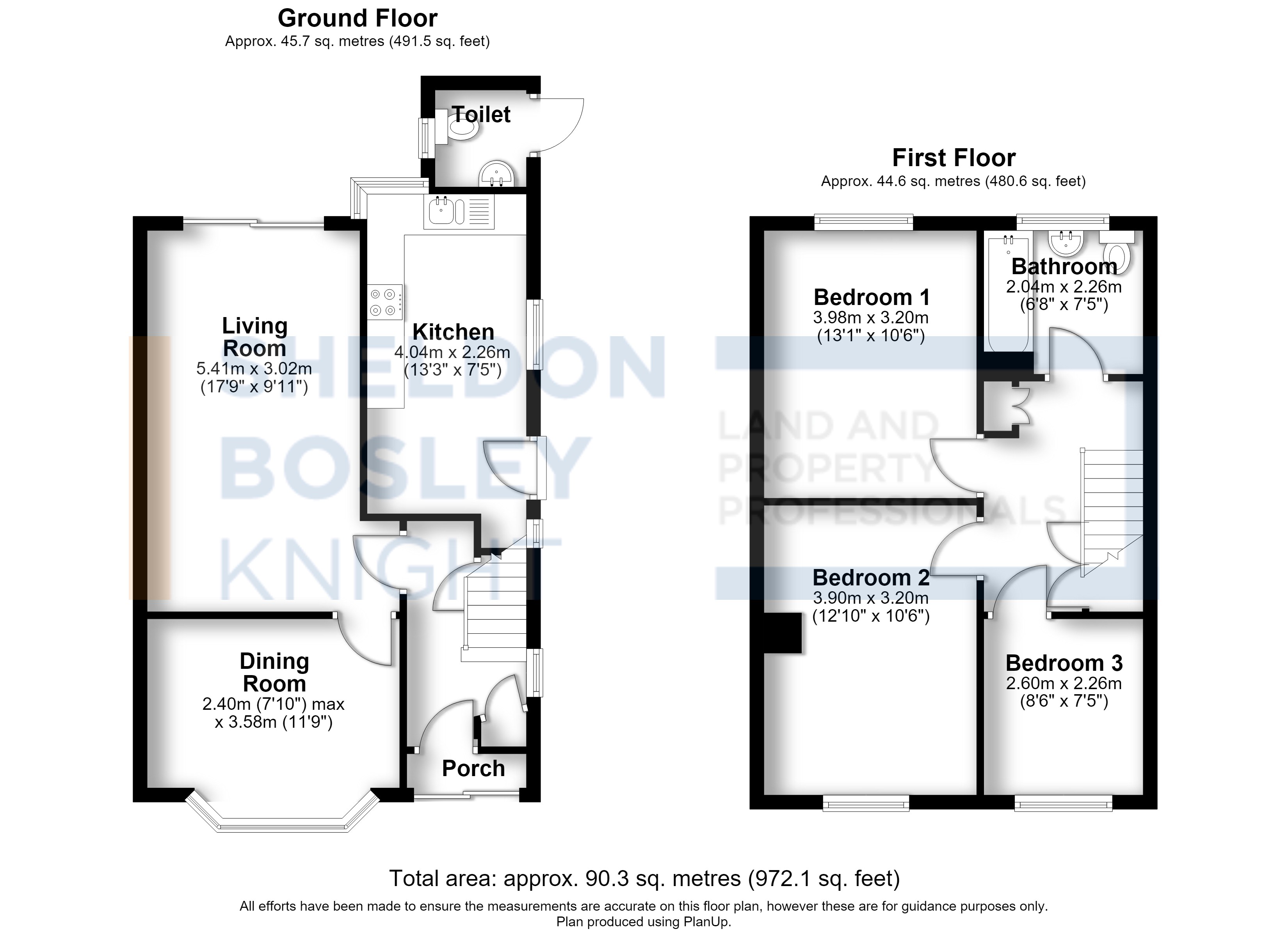 Floorplan, 3 bedroom semi detached house for sale, Ivybridge Road, Coventry, CV3