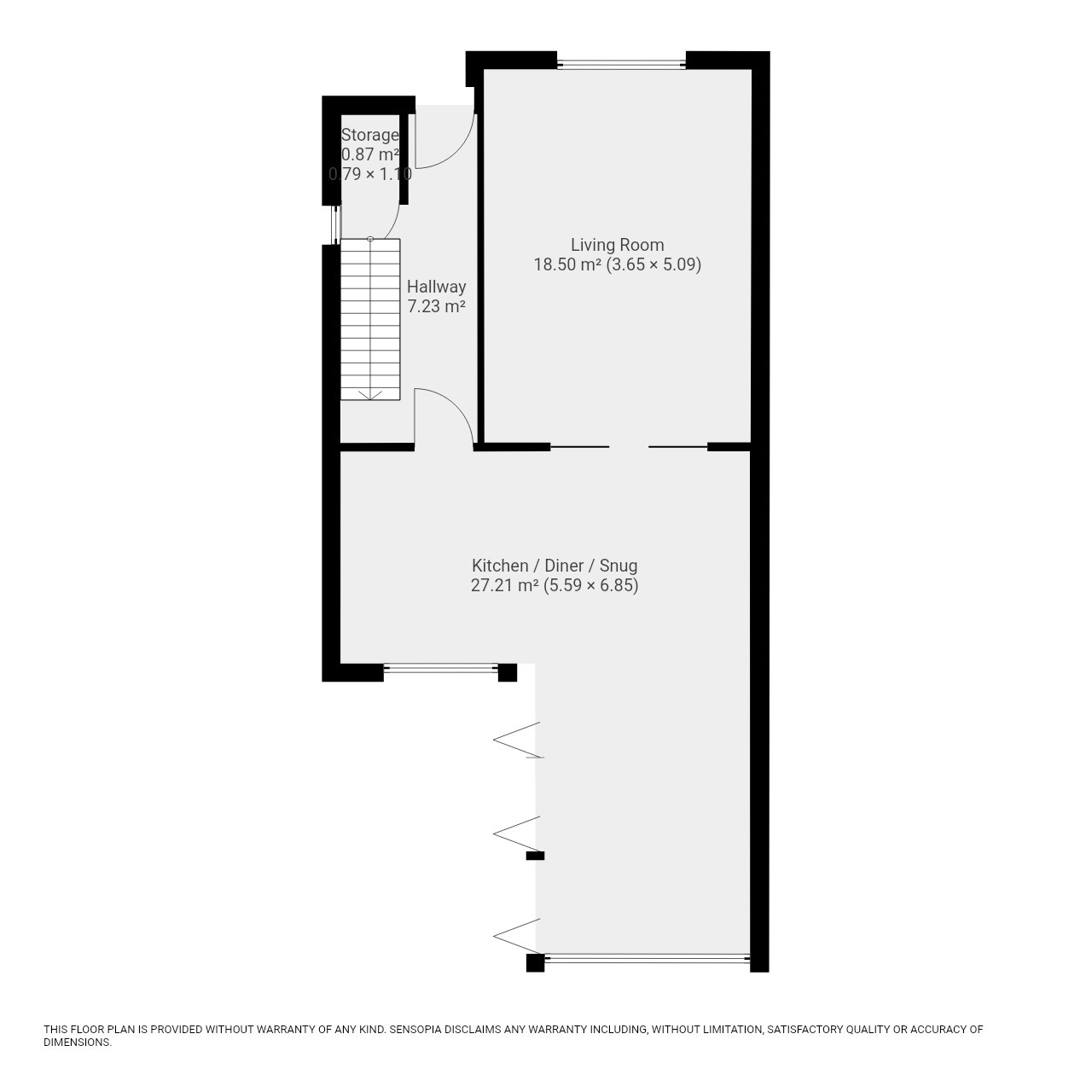 Floor plan, 4 bedroom semi detached house for sale, Faulconbridge Avenue, Coventry, CV5