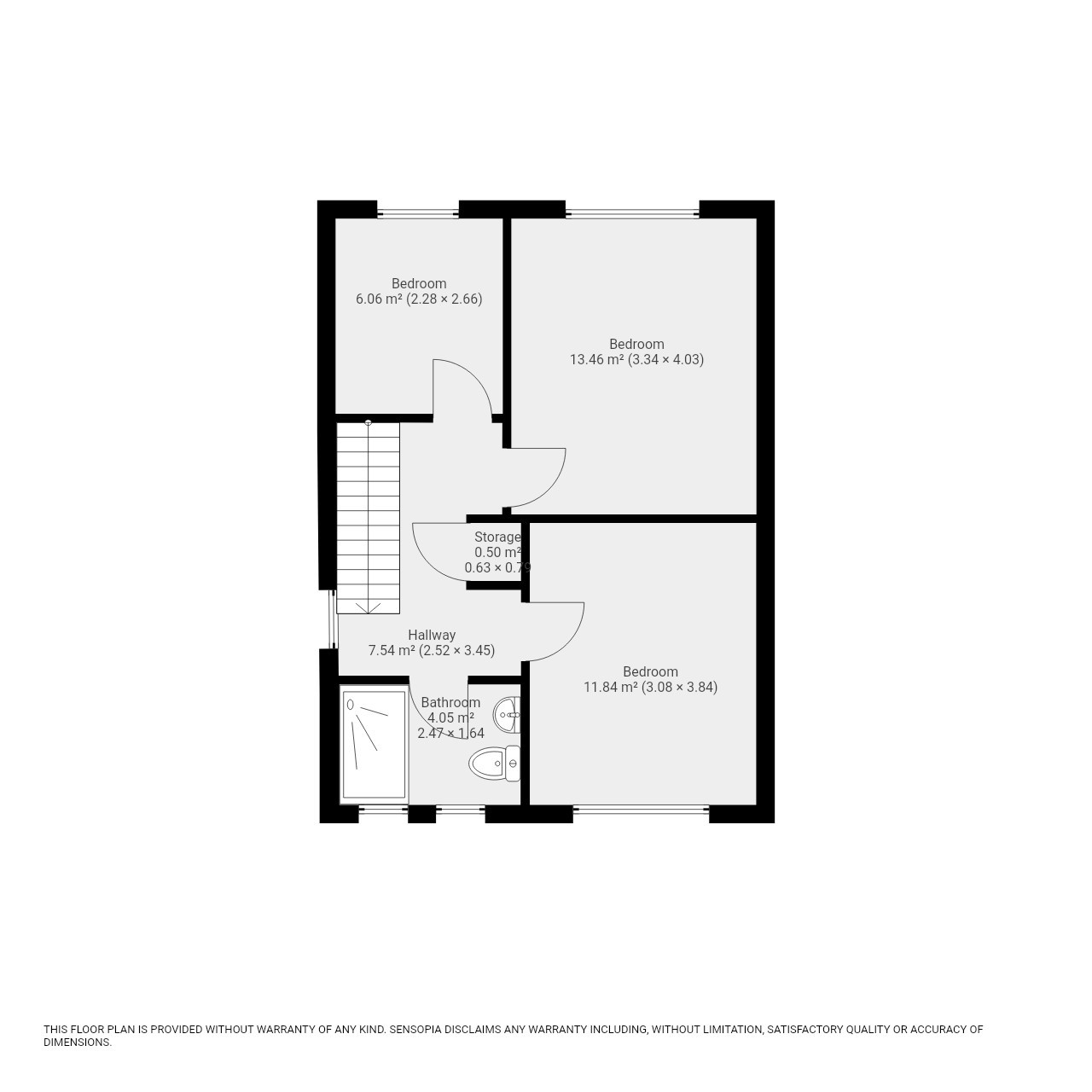 Floor plan, 4 bedroom semi detached house for sale, Faulconbridge Avenue, Coventry, CV5