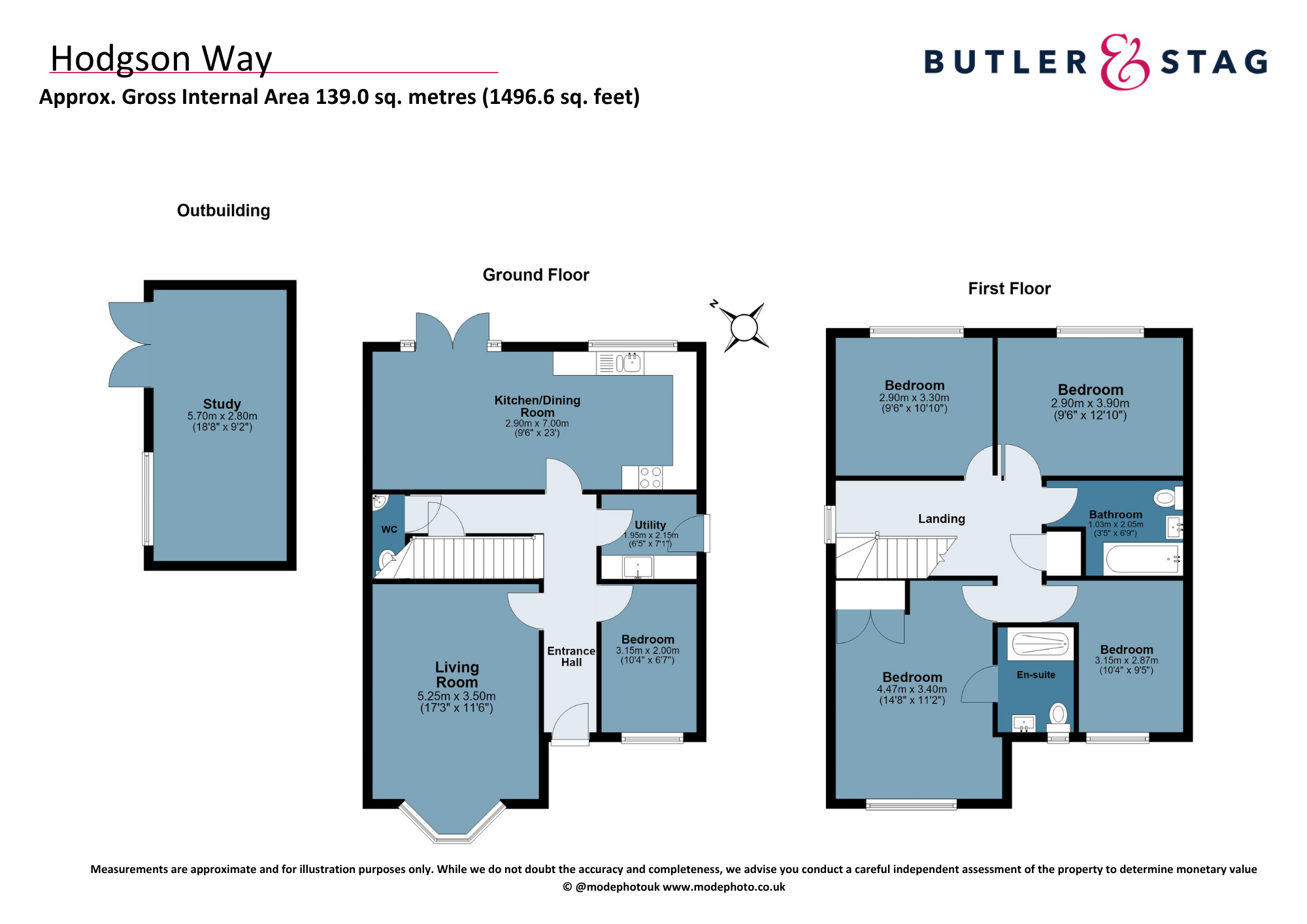 Floor plan, 4 bedroom detached house for sale, Hodgson Way, Harlow, CM20