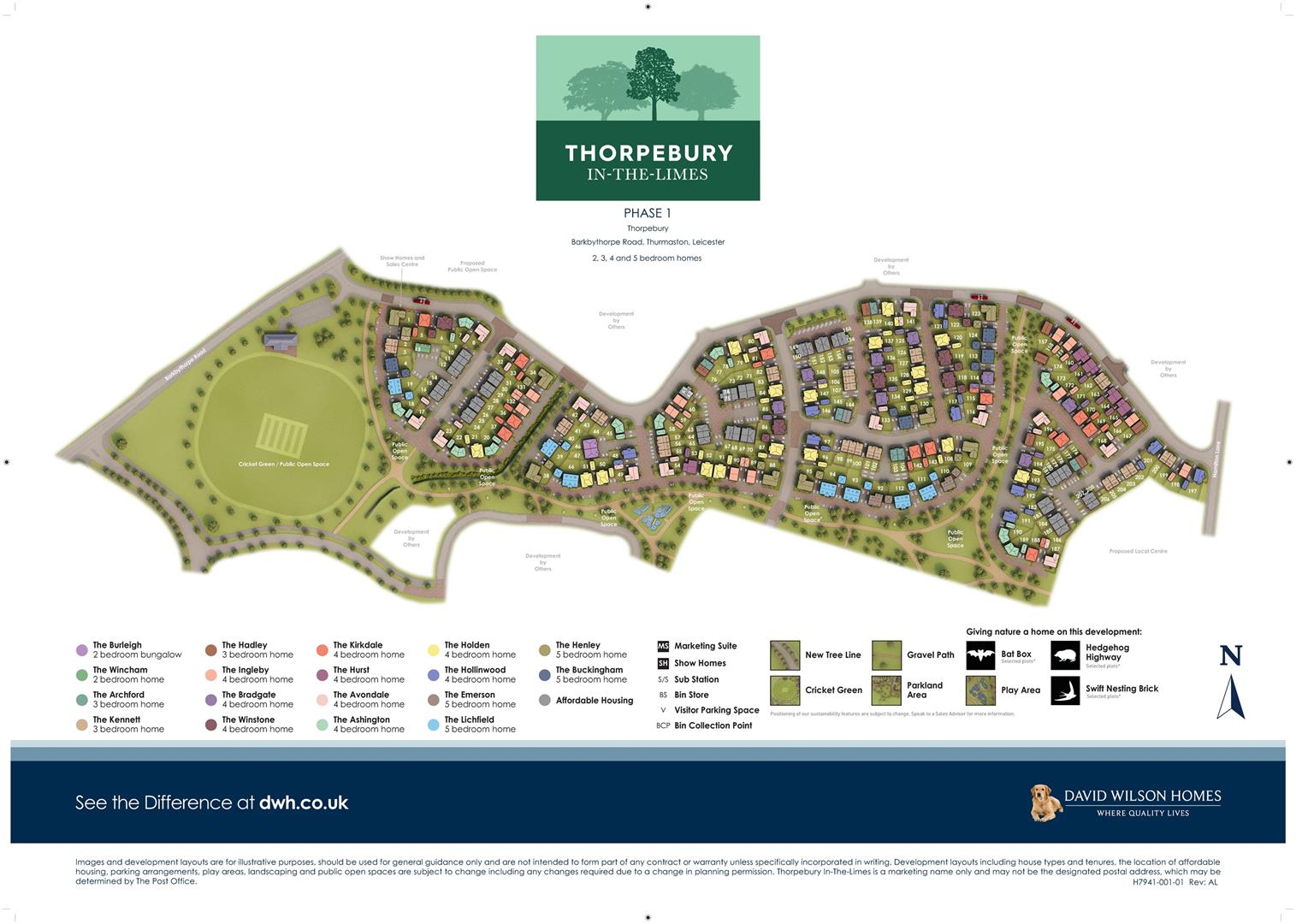 4 bedroom detached house for sale, Plot 80 (THE AVONDALE), Leicester, LE7