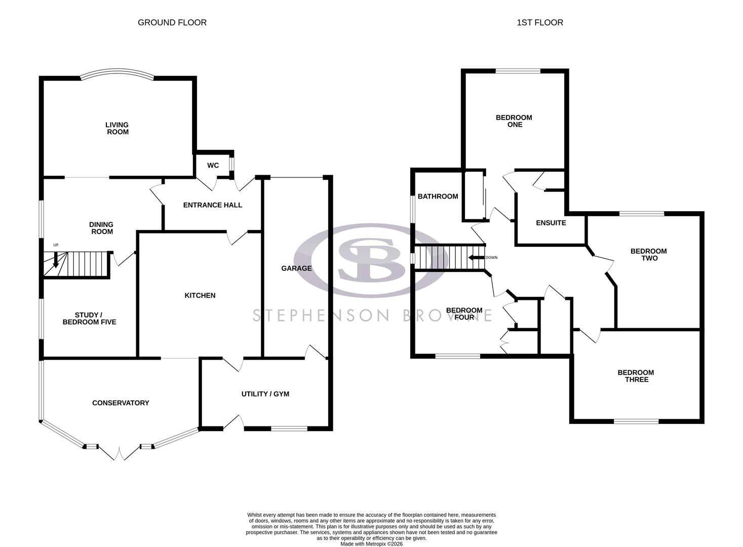 Floor plan, 4 bedroom house for sale, Moreton Close, Sandbach, CW11