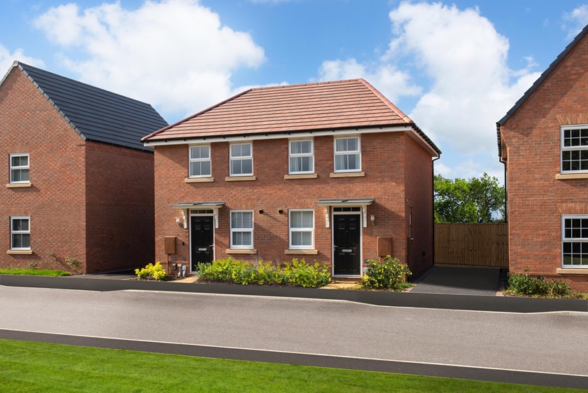 2 bedroom semi detached house for sale, Plot 11 The Wilford, Loughborough, LE12
