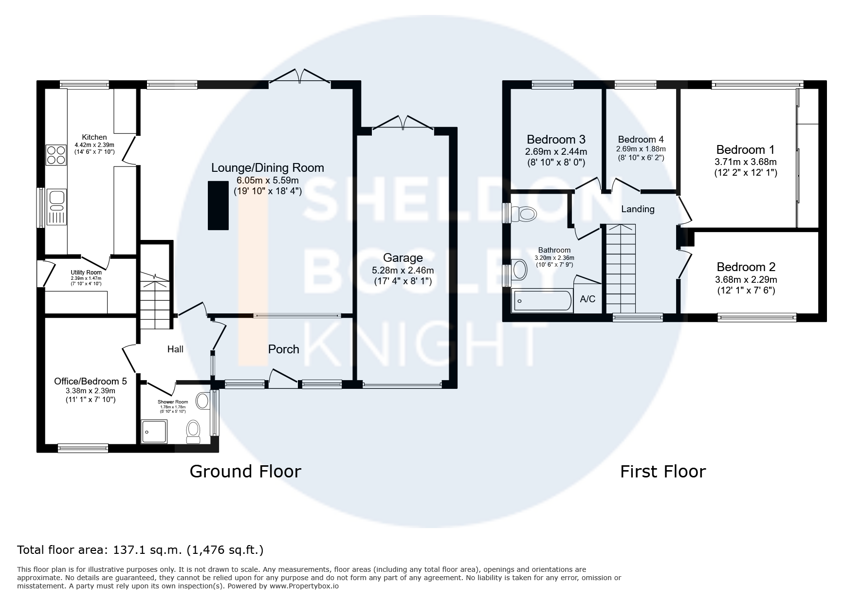 Floorplan, 4 bedroom detached house for sale, Pallett Drive, Nuneaton, CV11