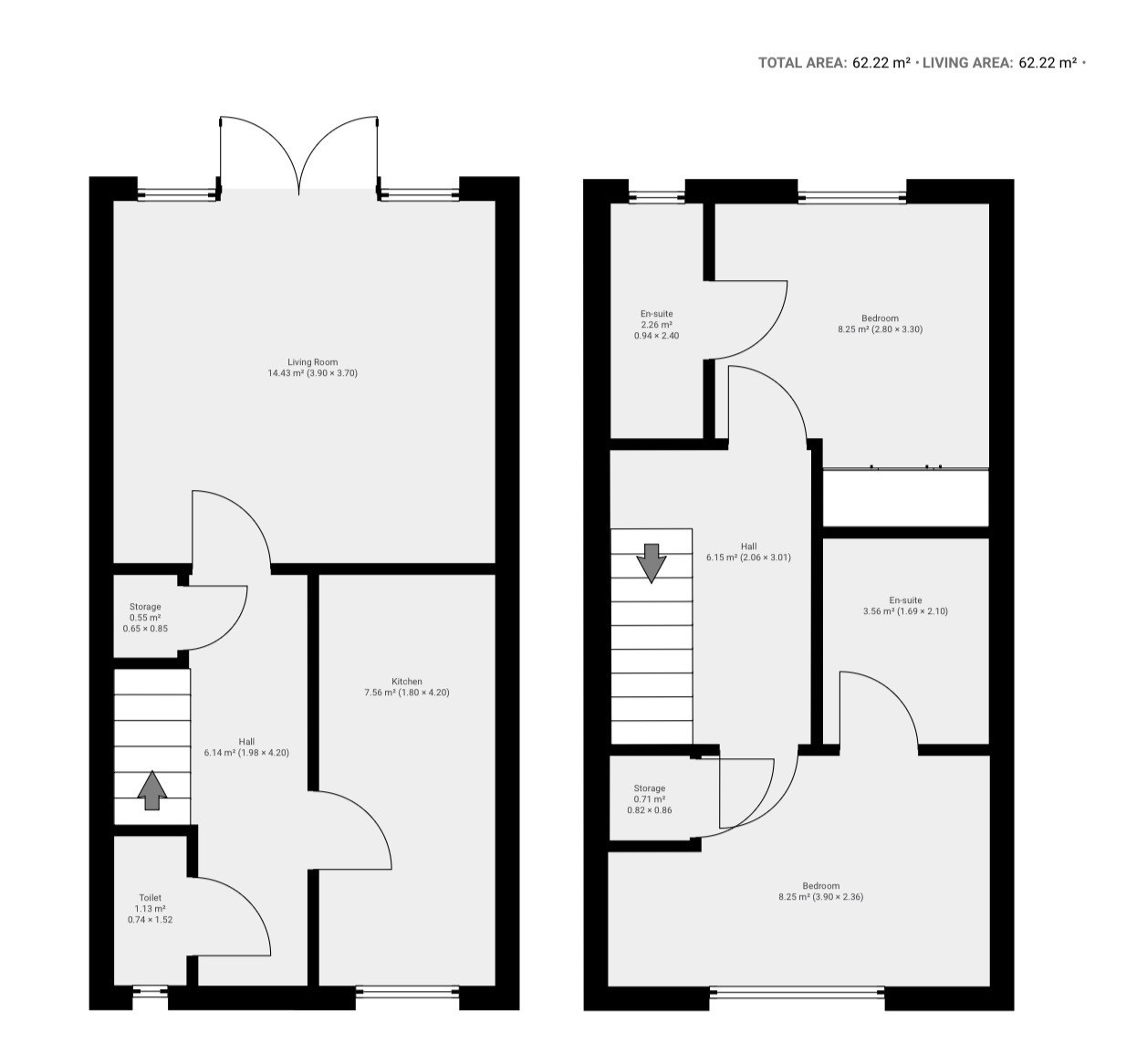 Floor plan, 2 bedroom semi detached house for sale, Cromwell Close, Coventry, CV4