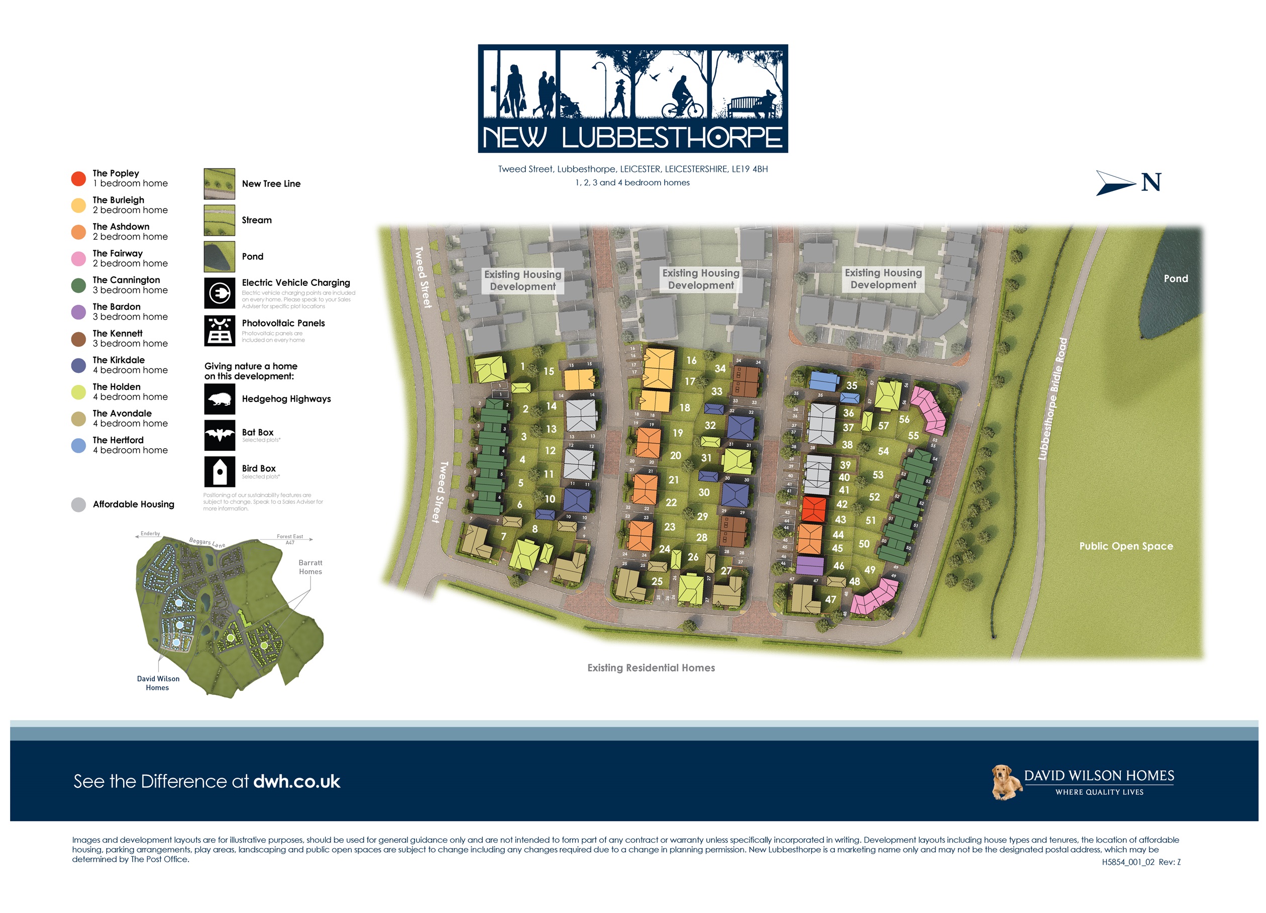 Floorplan, 4 bedroom detached house for sale, Plot 26, Leicester, LE19
